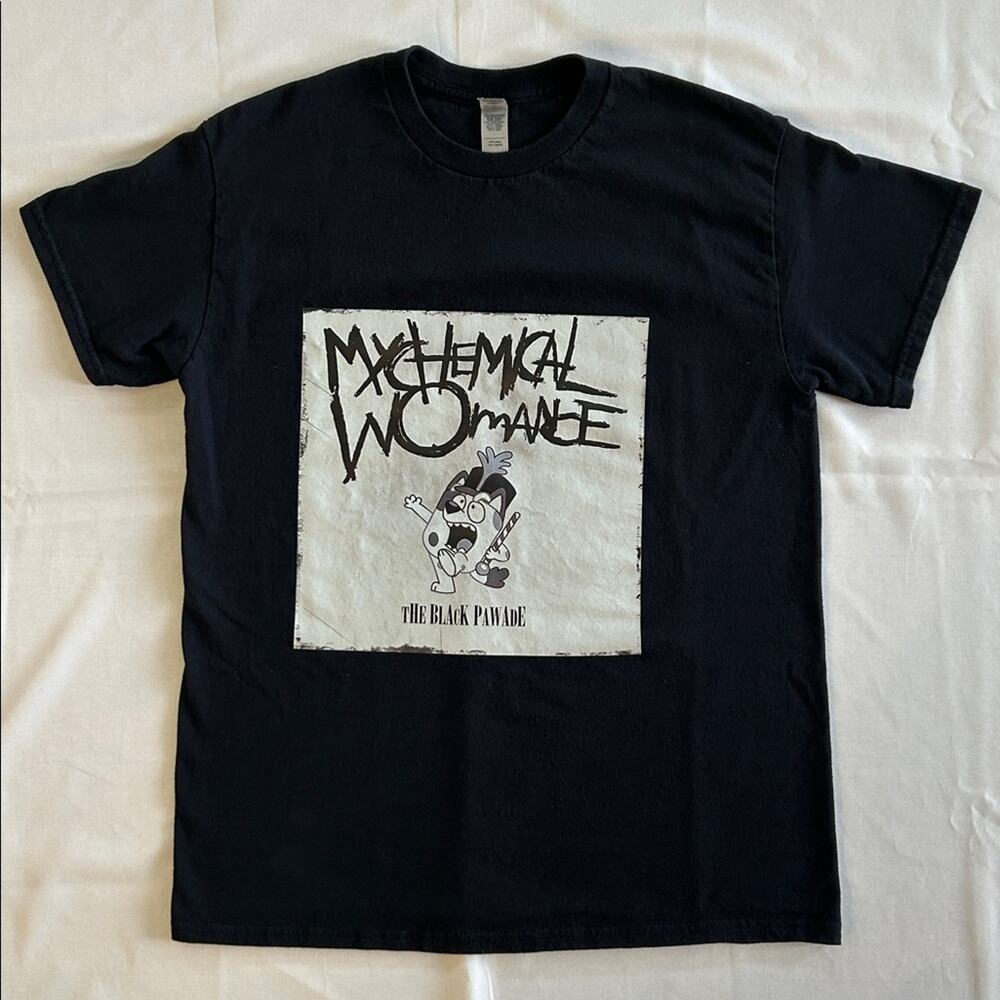 My Chemical Romance & Bluey Collaboration Band Tee Black Medium